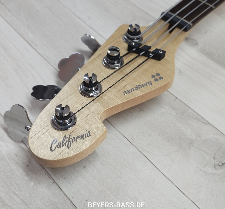 Sandberg California II VS4 passiv, Open Pore 3-Tone Sunburst, Linkshänder