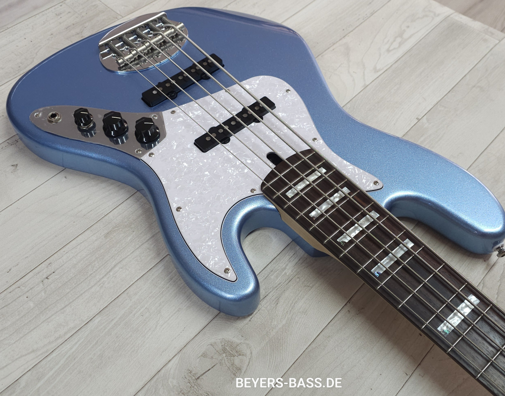 Lakland Skyline 55-60C Custom, Lake Placid Blue Gloss