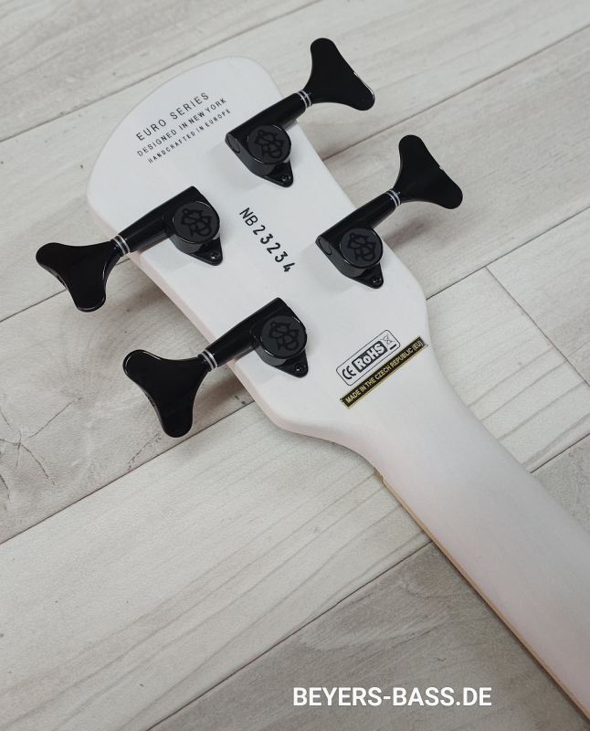 Spector Euro 4 LX Exclusiv, White Stain Matte, Limited Edition, B-Ware