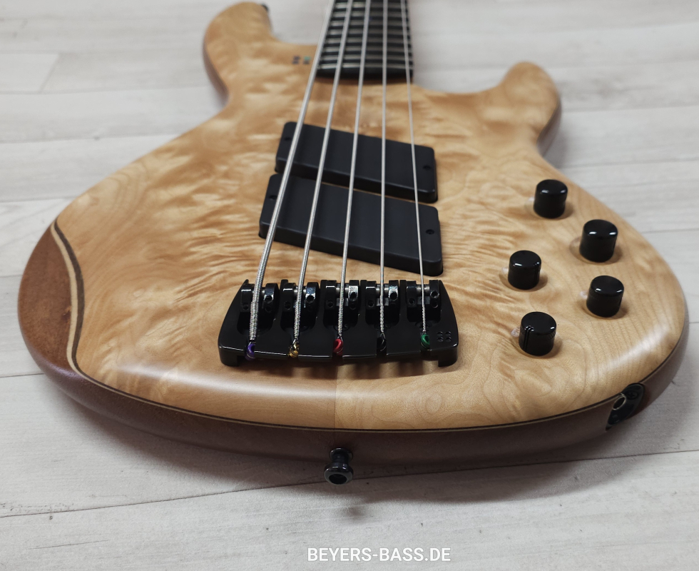 Sandberg Panther Special 5 Ebony, Rarewood Quilted Maple, 2nd Hand