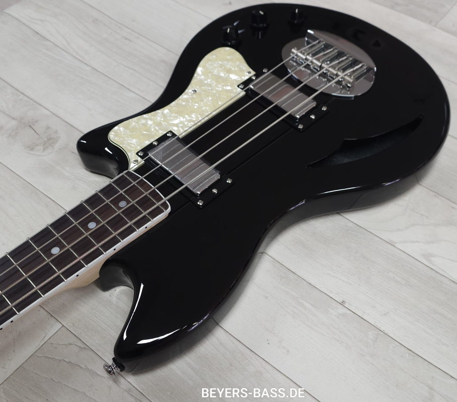 Lakland Skyline Hollowbody-30, Black Gloss