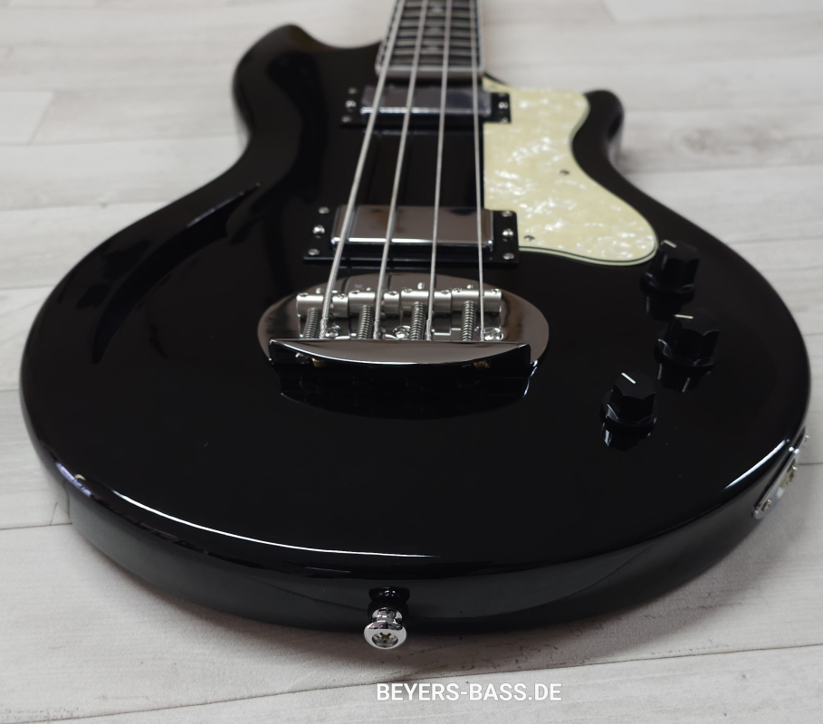 Lakland Skyline Hollowbody-30, Black Gloss