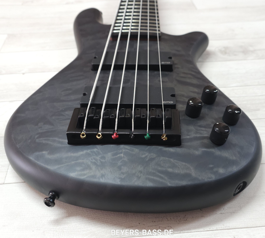 Spector NS Pulse II 6, Black Stain Matte, 2nd Hand