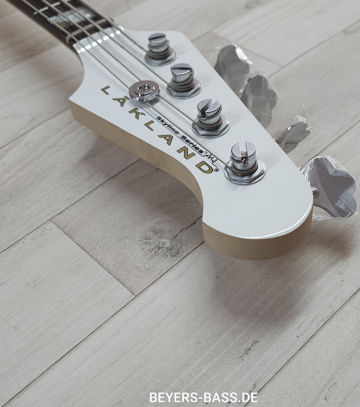 Lakland Skyline 44-64C Custom, White Gloss