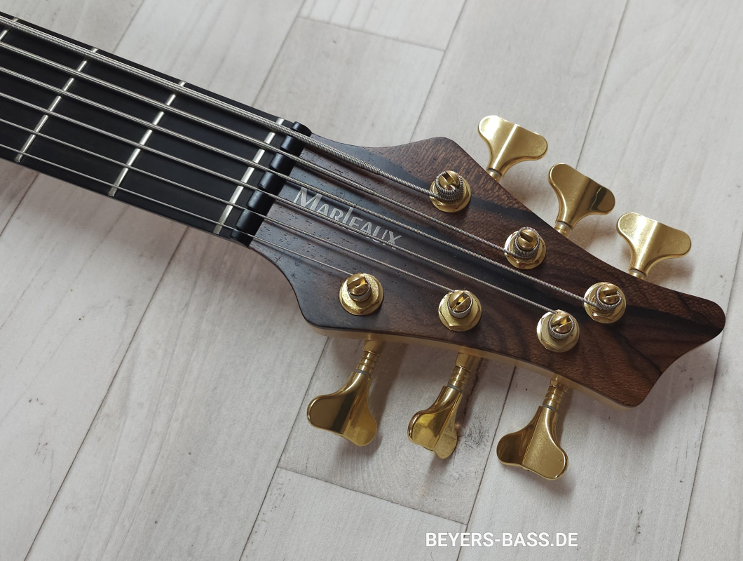 Marleaux Consat Custom 6 Neck Through, Rarewood Ziricote, 2nd Hand