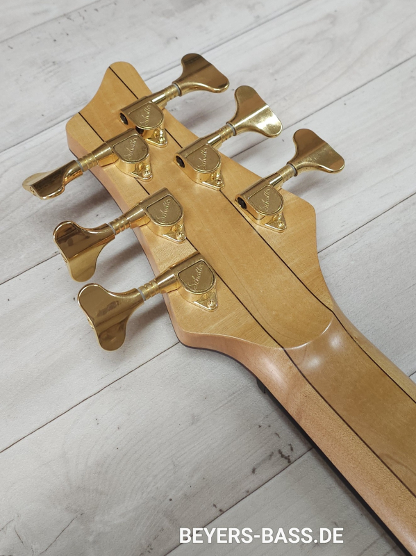 Marleaux Consat Custom 6 Neck Through, Rarewood Ziricote, 2nd Hand