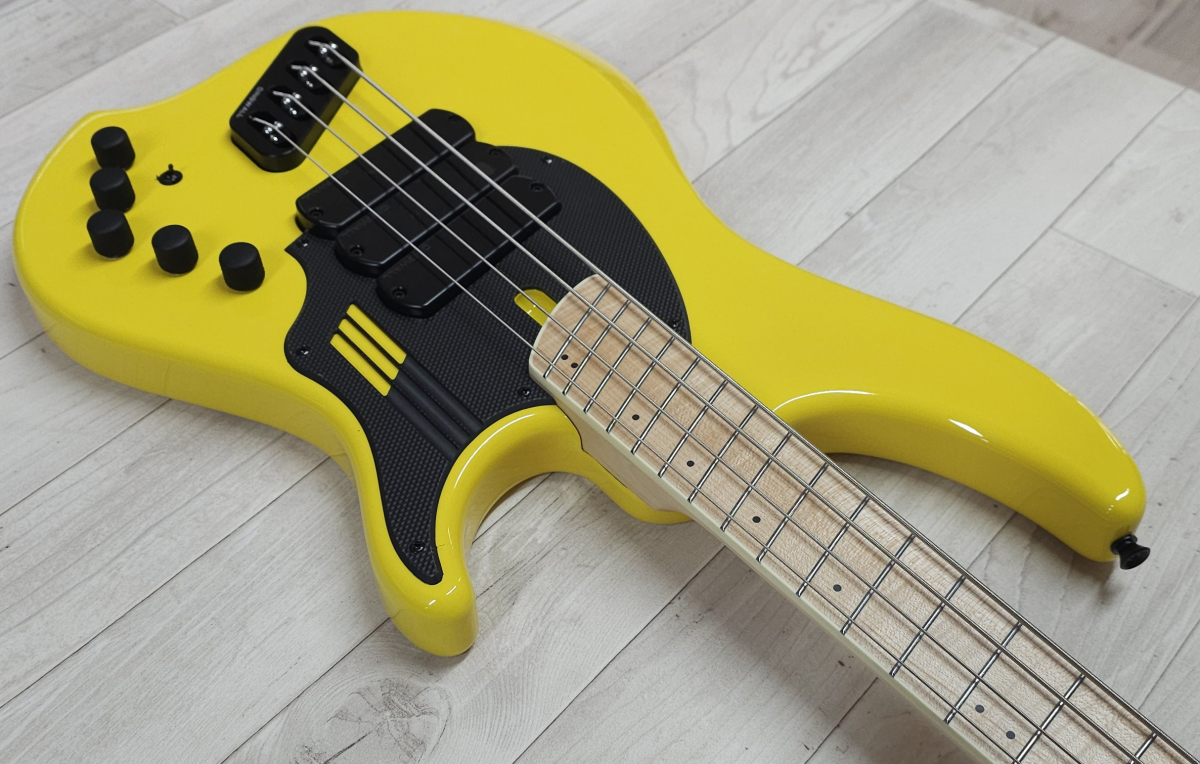 Dingwall NG3 4-String Nolly, Ferrari Yellow LTD, Signature, Limited Run