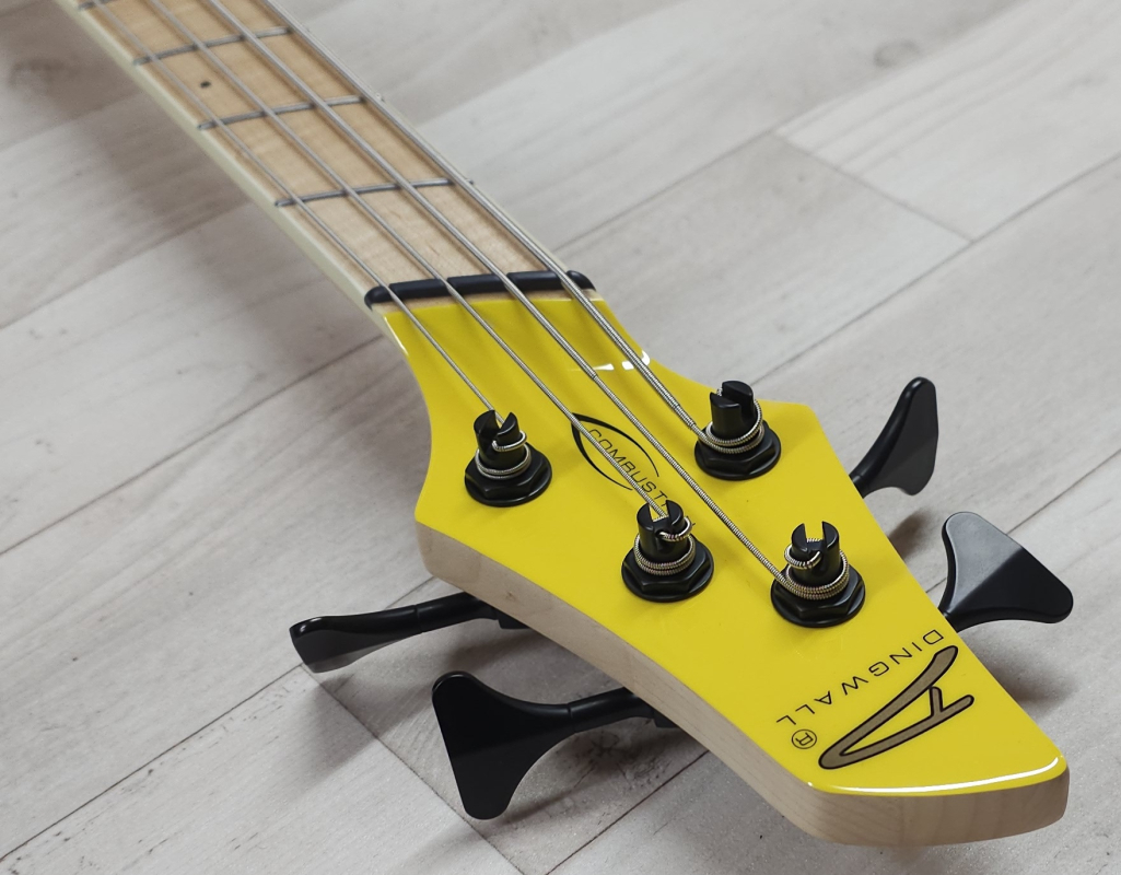 Dingwall NG3 4-String Nolly, Ferrari Yellow LTD, Signature, Limited Run