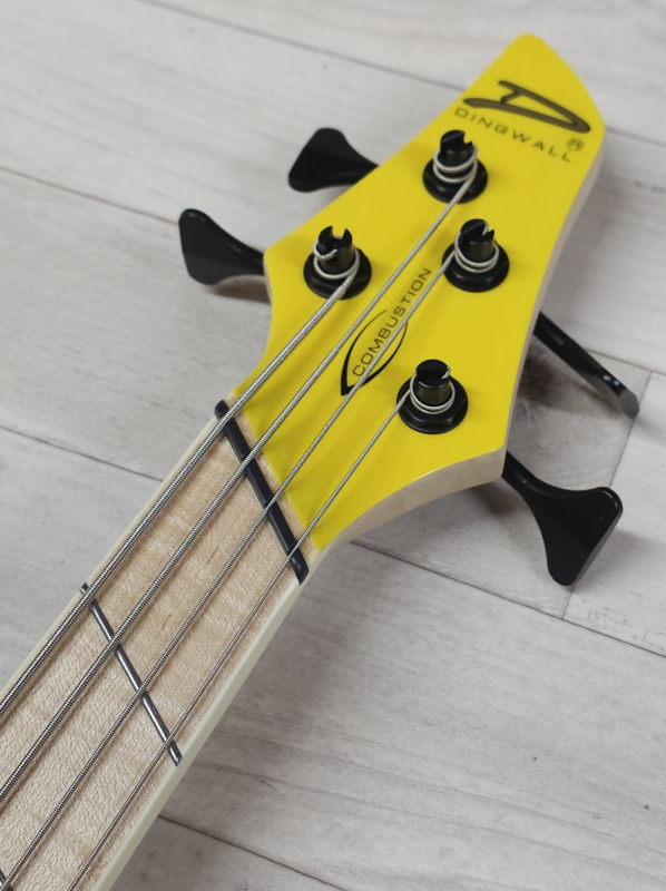 Dingwall NG3 4-String Nolly, Ferrari Yellow LTD, Signature, Limited Run