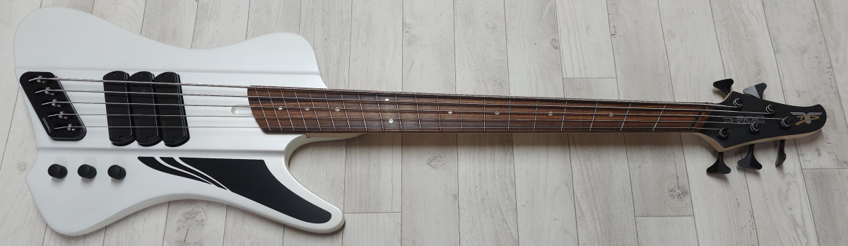 Dingwall D-Roc Standard 5 PF, Ducati White