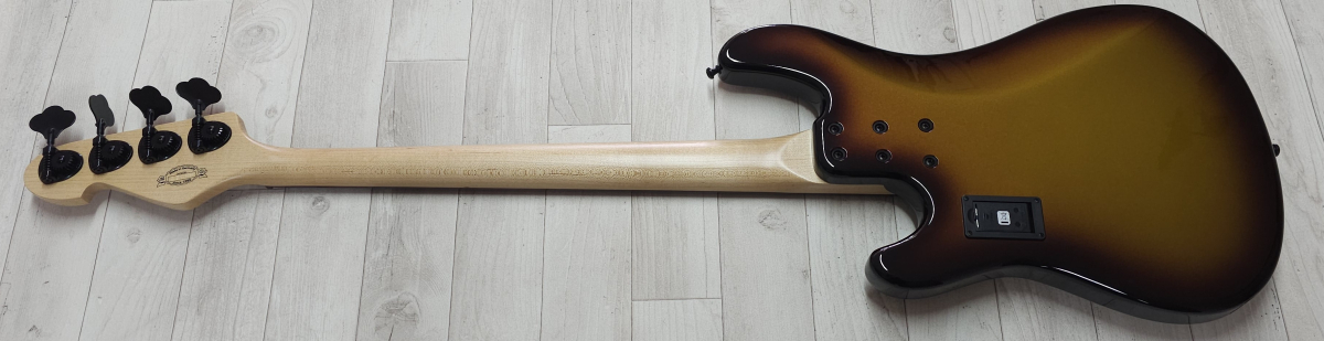 Sandberg California II VT4 Fretless, Custom Color Goldburst Highgloss, 2nd Hand