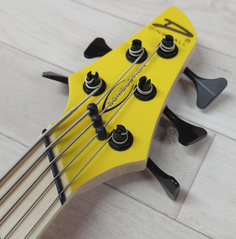 Dingwall NG3 5-String Nolly, Ferrari Yellow LTD, Signature,  Limited Run