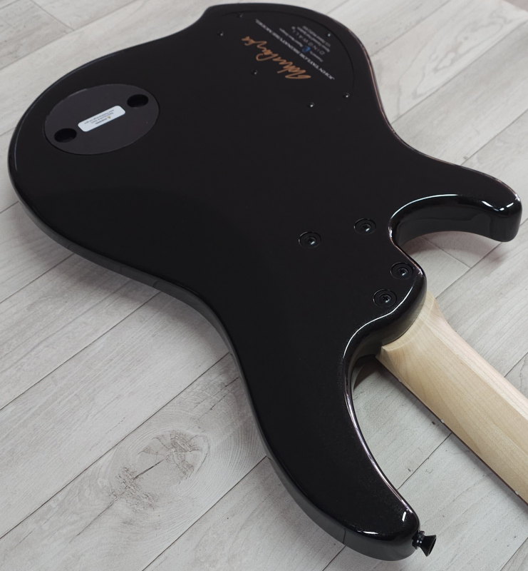 Dingwall JT3 John Taylor 4-String, Stealth Black, Signature