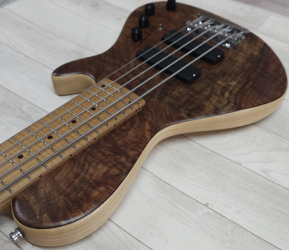 Sadowsky Custom Shop Single Cut 24-5 Walnut, Natural Transparent Satin, 2nd Hand