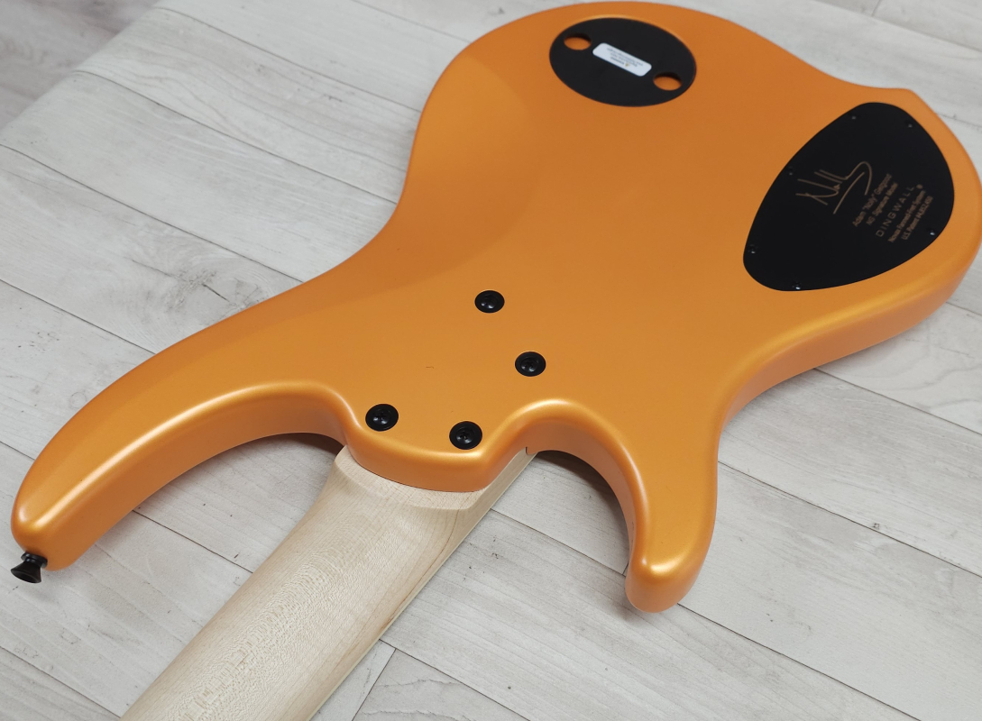 Dingwall NG3 5-String Nolly, Matte Lambo Orange, Signature