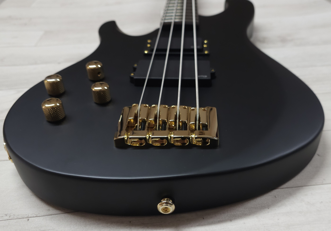 Schecter Johnny Christ Signature, Satin Black, Linkshänder