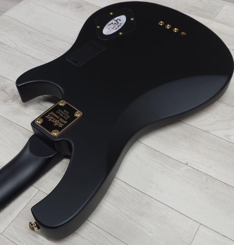 Schecter Johnny Christ Signature, Satin Black, Linkshänder