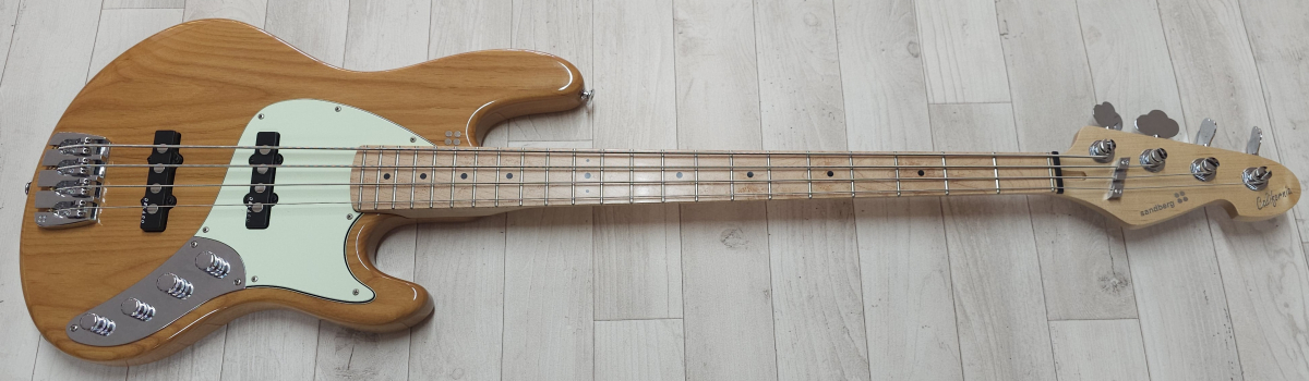 Sandberg California II TT4 Birdseye Maple, Highgloss Natural, 2nd Hand