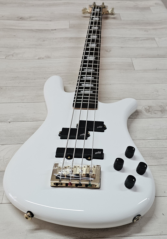 Spector Icon NS-2 Bolt-On, White Gloss