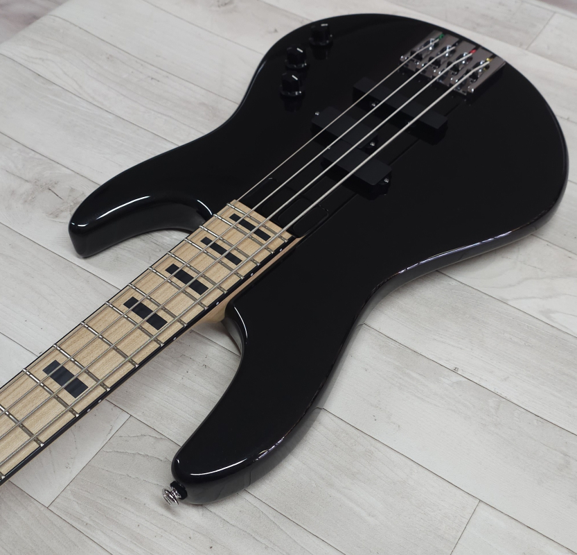 Spector Icon NC-4 Frank Bello, Black Sapphire Metallic, Signature