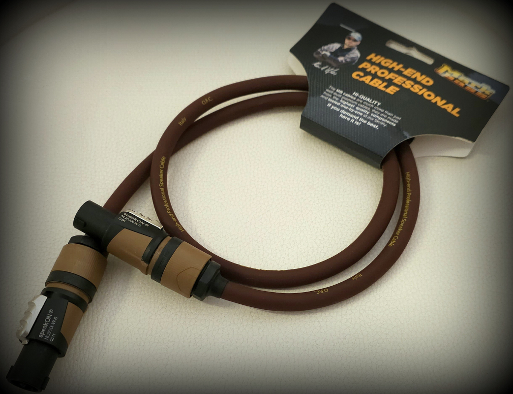 Markbass Super Power Cable Lautsprecherkabel Speakon-Speakon, 1.00m