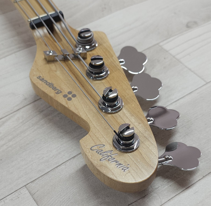 Sandberg California II TT4 Lionel Shortscale Greenline Custom, Highgloss Black