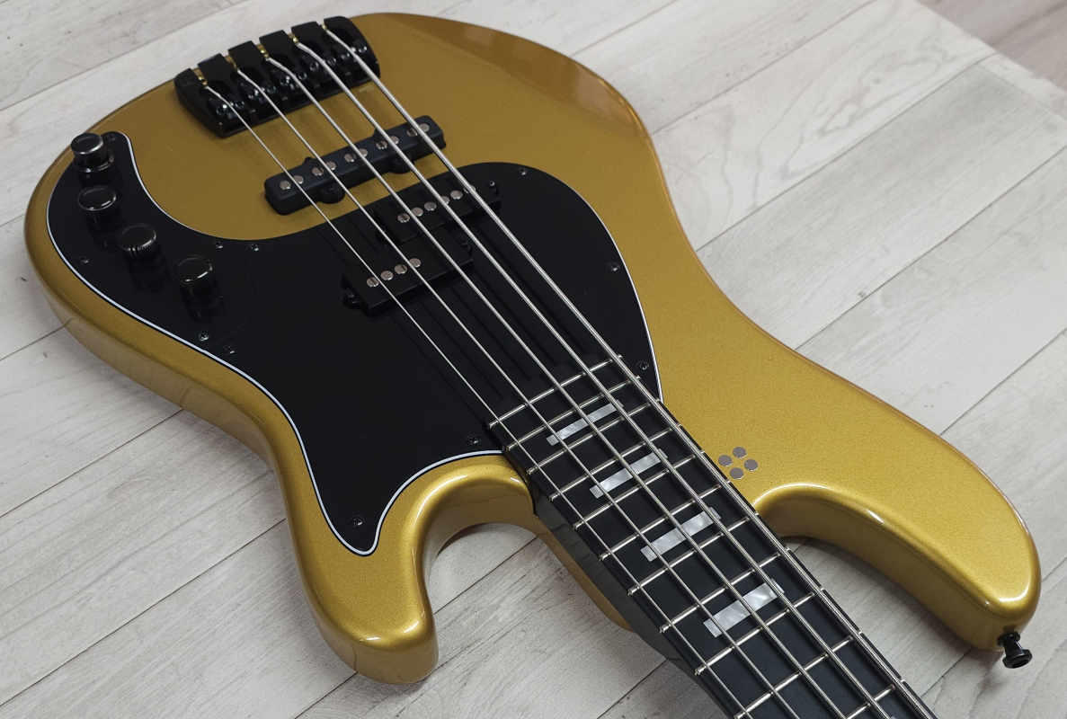 Sandberg California II VT5 Ebony Custom 3-EQ, Soft Aged Gold, 2nd Hand