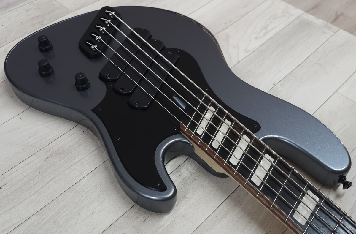 Dingwall Super J-5 Custom Shop, Gun Metal Grey