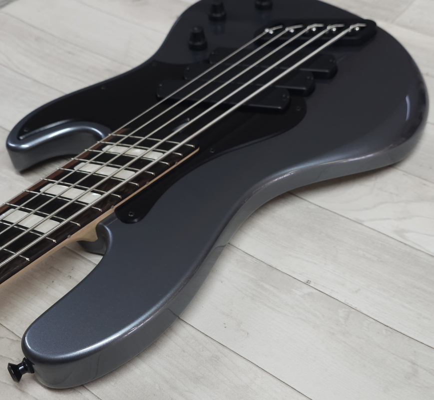Dingwall Super J-5 Custom Shop, Gun Metal Grey