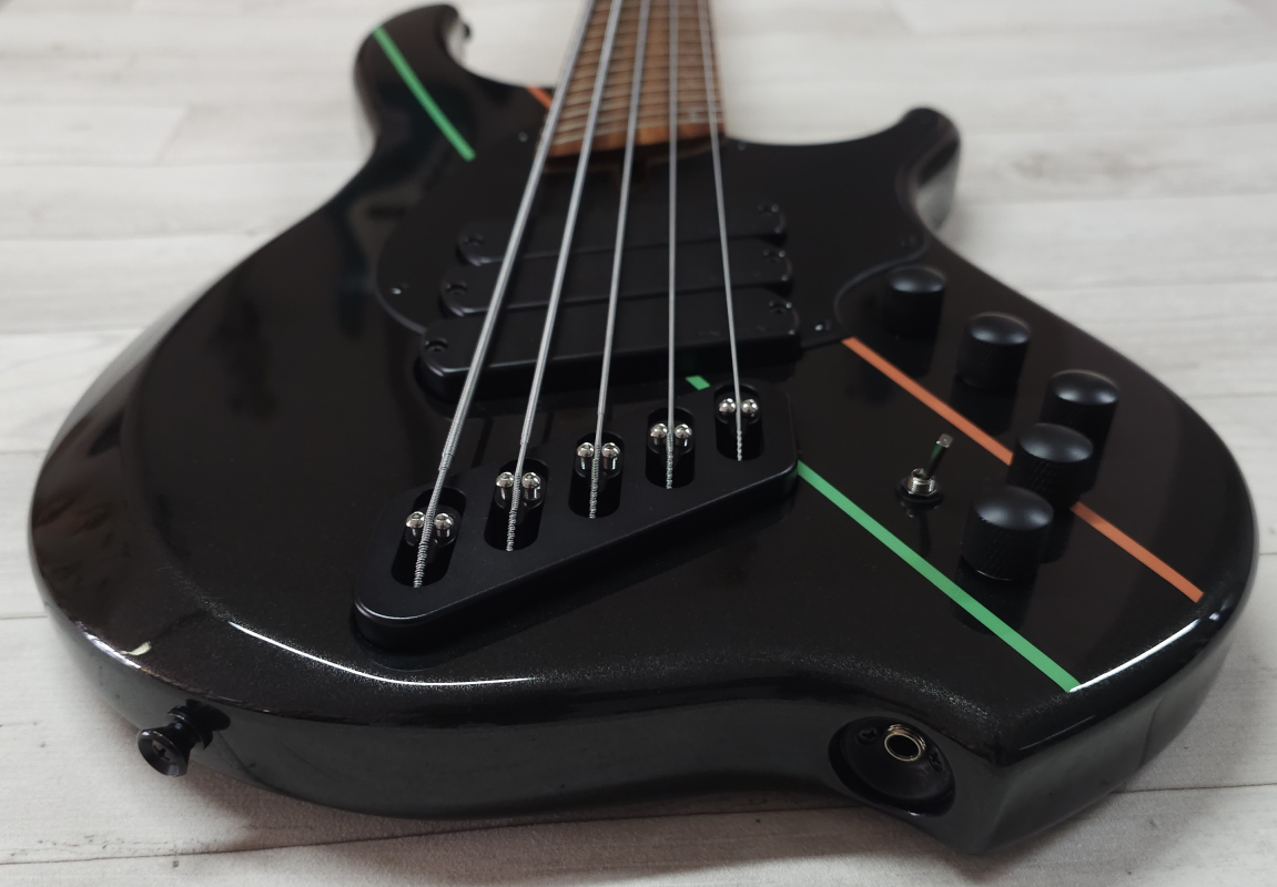 Dingwall JT3 John Taylor 5-String, Metallic Black, Signature, 2nd Hand