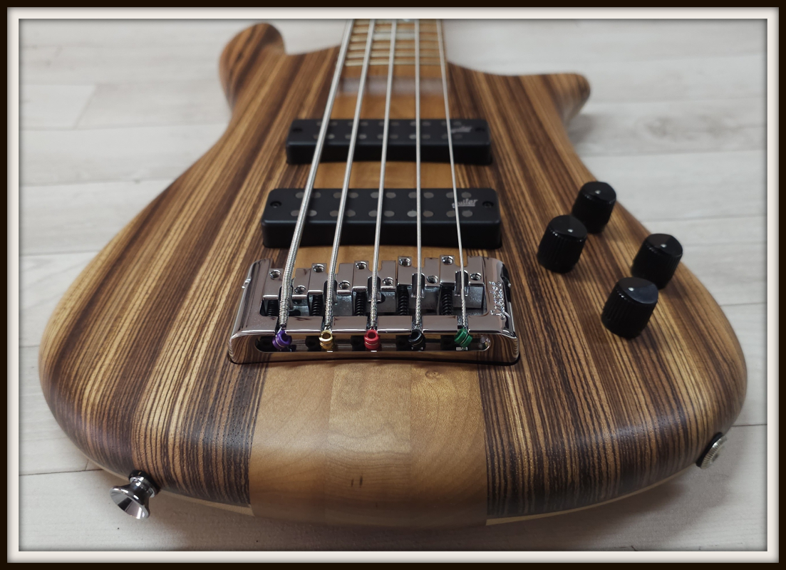 Spector Euro 5 RST, Zebrawood Natural Matte, Limited Edition