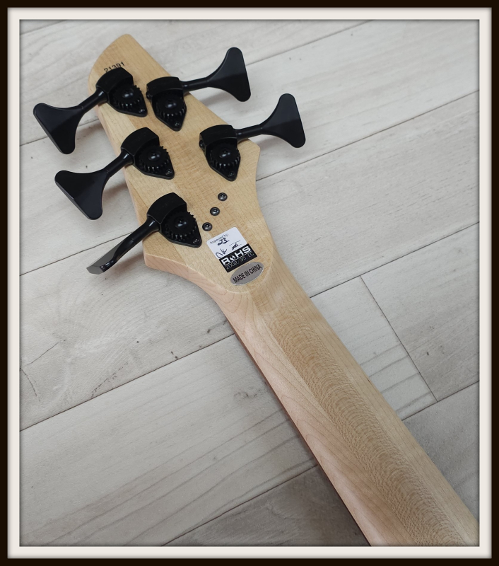 Dingwall AW3 5-String Amos Williams Combustion, Matte Natural, Signature, Limited Edition