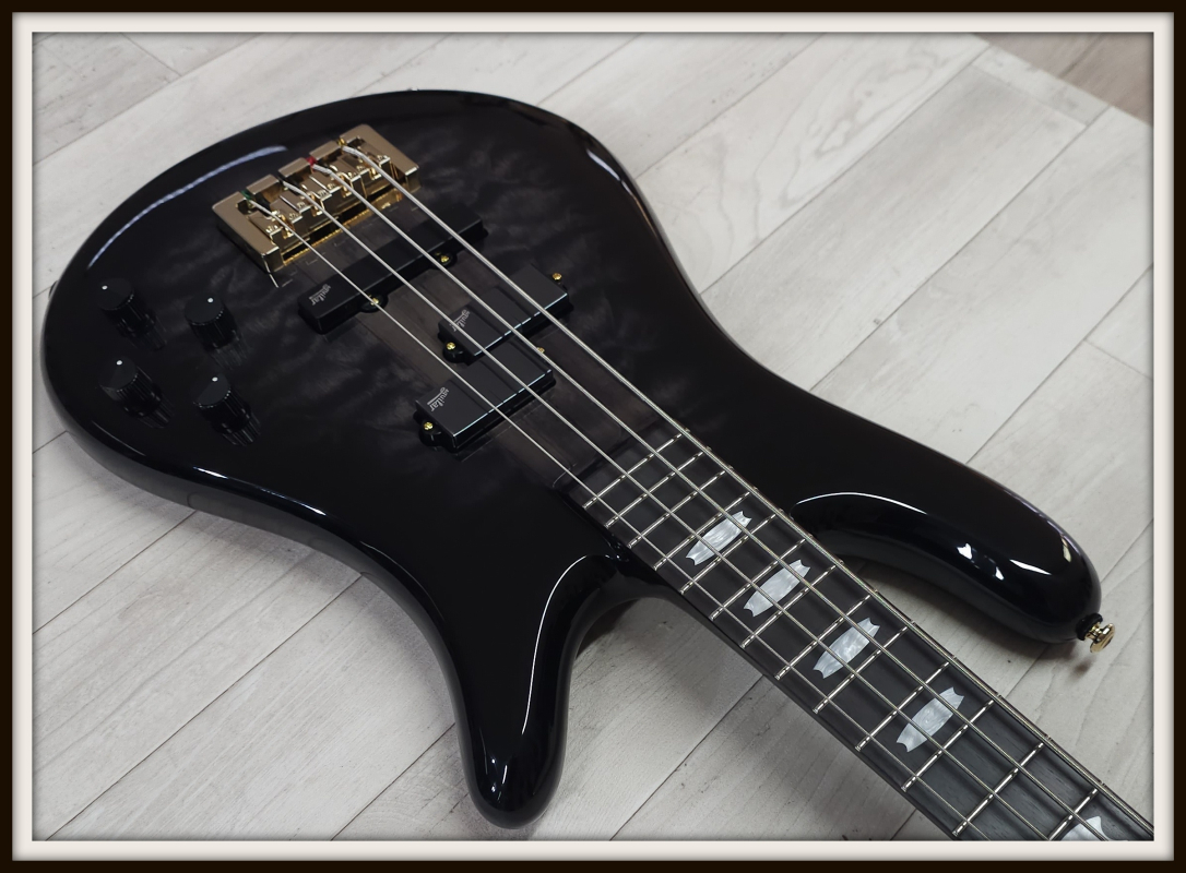 Spector Icon NS-2 Neck-Through, Black Stain