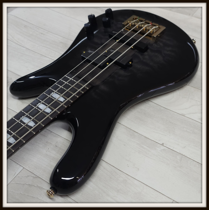 Spector Icon NS-2 Neck-Through, Black Stain