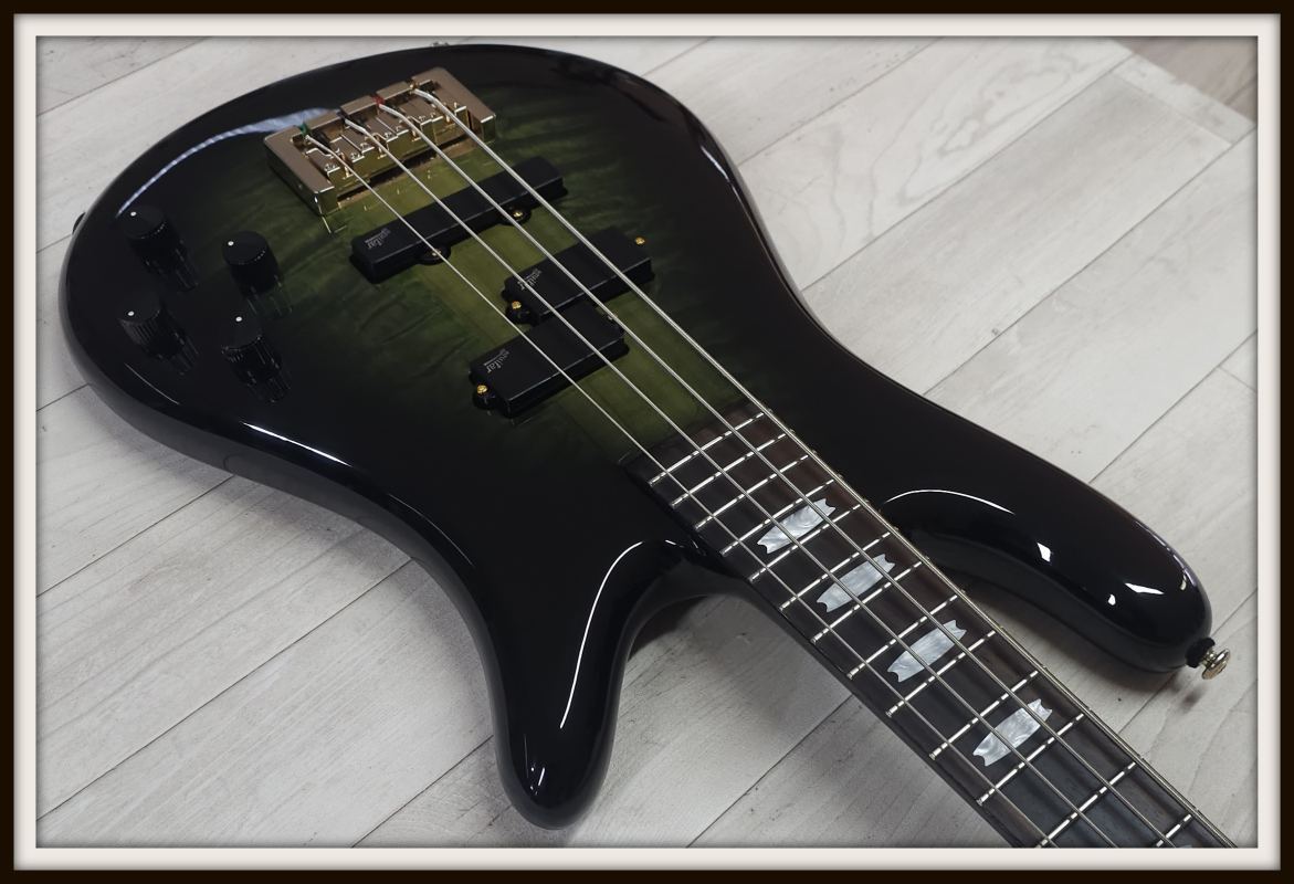 Spector Icon NS-2 Neck-Through, Haunted Moss