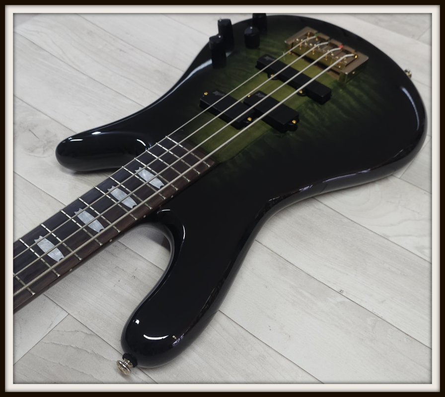 Spector Icon NS-2 Neck-Through, Haunted Moss