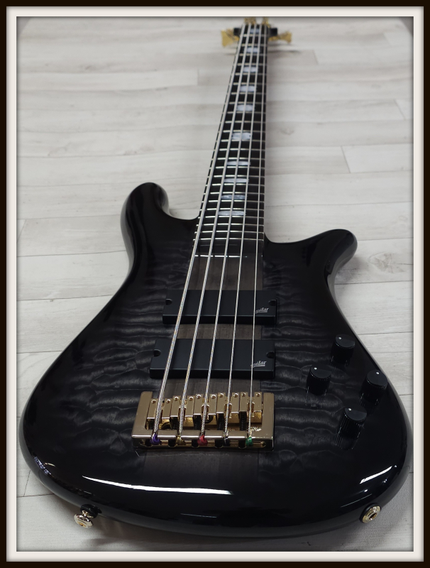 Spector Icon NS-5 Neck-Through, Black Stain
