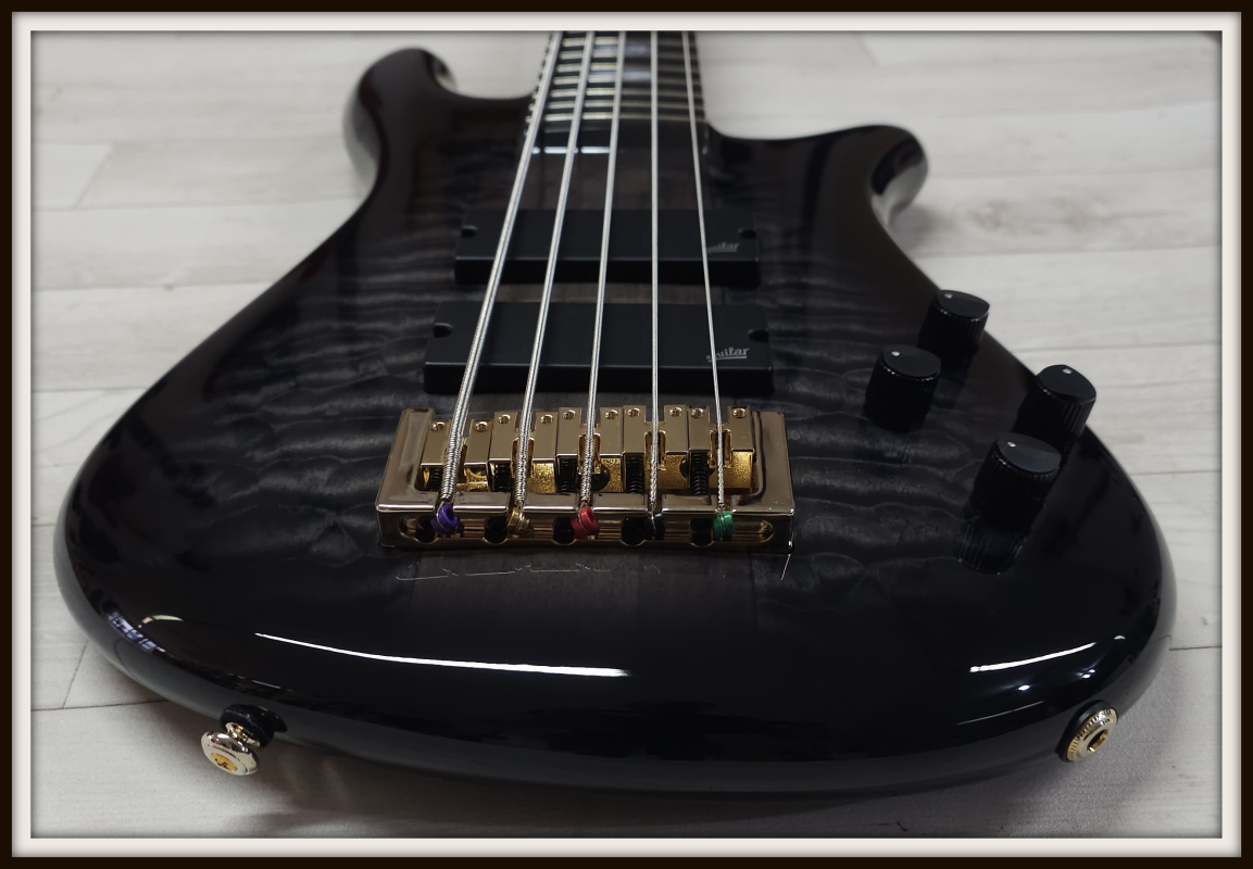 Spector Icon NS-5 Neck-Through, Black Stain