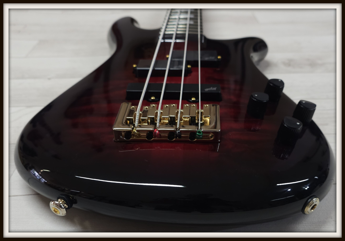 Spector Icon NS-2 Neck-Through, Purple Cherry