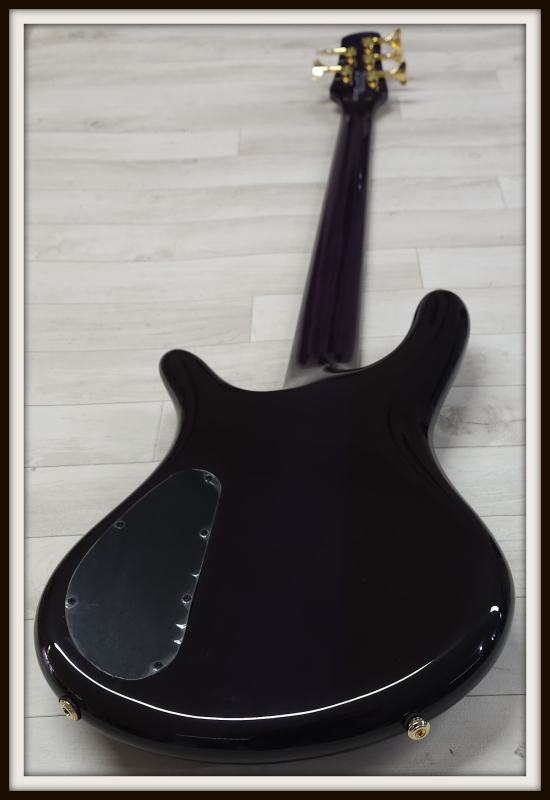 Spector Icon NS-5 Neck-Through, Purple Cherry