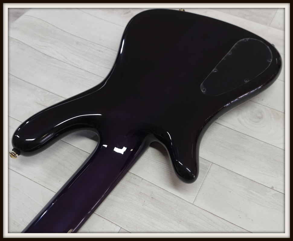 Spector Icon NS-5 Neck-Through, Purple Cherry
