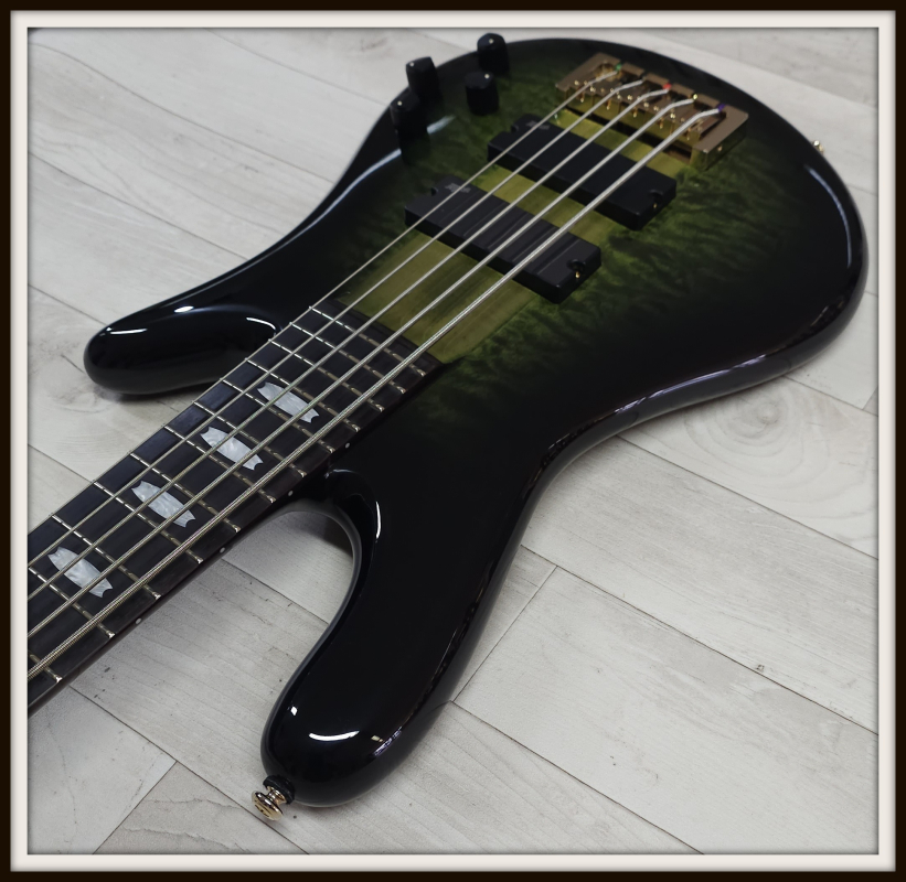 Spector Icon NS-5 Neck-Through, Haunted Moss