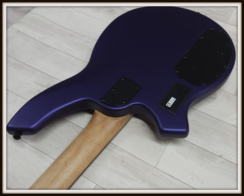 Sterling by Music Man Bongo 4, Firemist Purple Satin