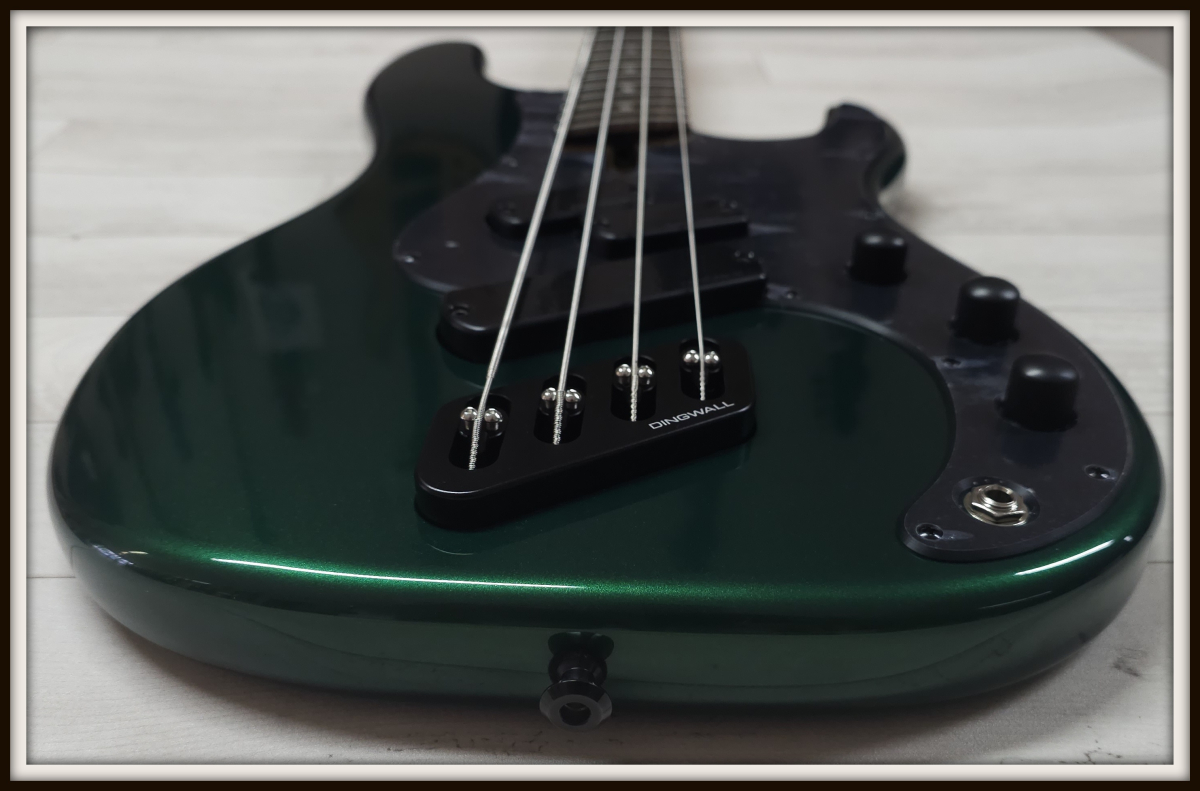 Dingwall SP1 4-String, Dark Candy Green
