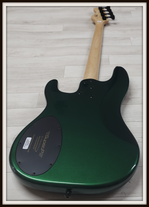 Dingwall SP1 4-String, Dark Candy Green
