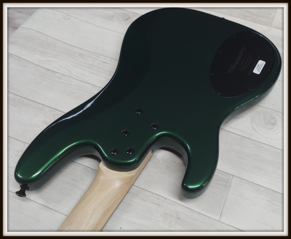 Dingwall SP1 4-String, Dark Candy Green