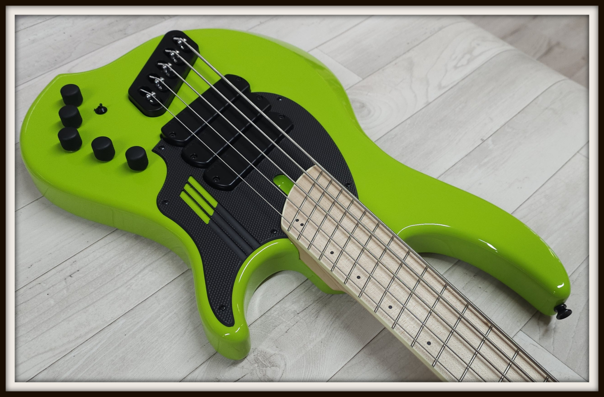 Dingwall NG3 5-String Nolly, Ferrari Green LTD, Limited Run *2nd Hand*