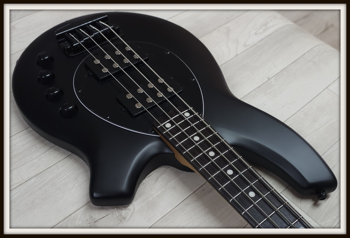Sterling by Music Man Bongo 4, Stealth Black