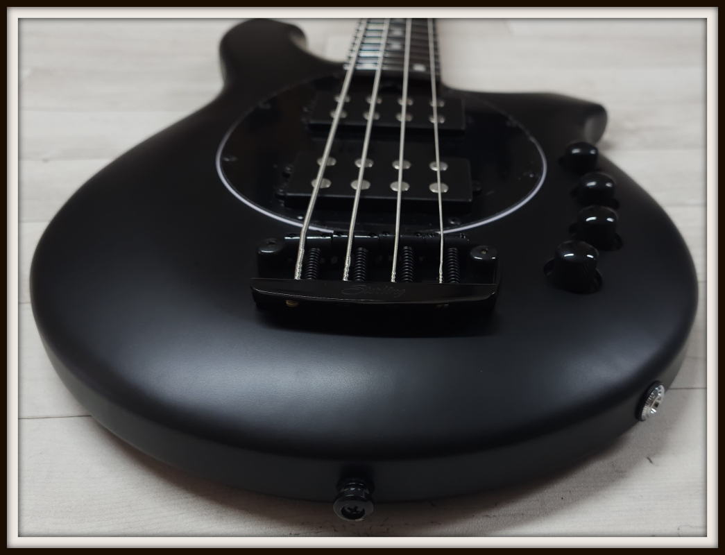 Sterling by Music Man Bongo 4, Stealth Black