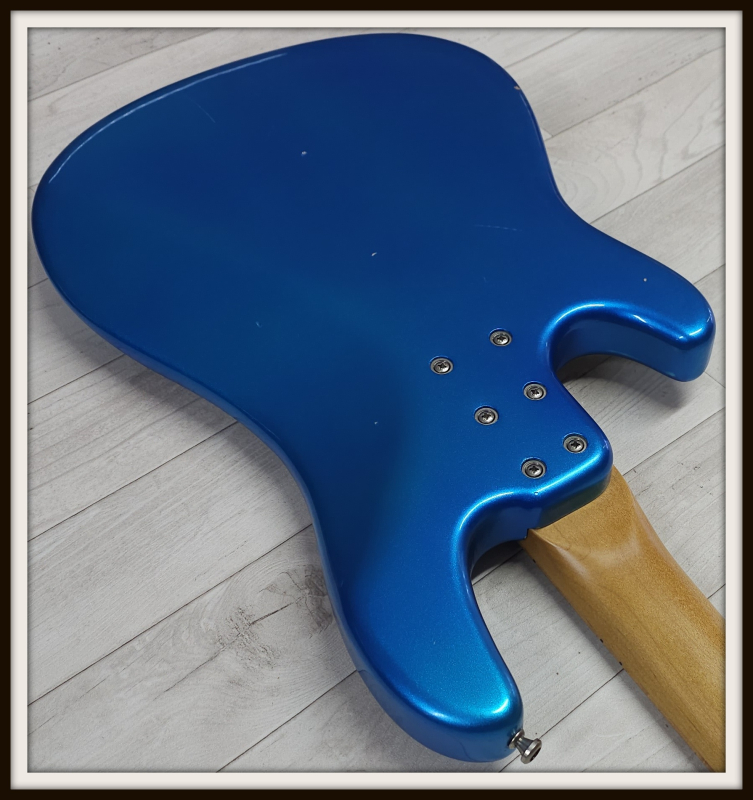 Sandberg California II VS4 Lionel Birdseye Maple Shortscale, Soft Aged Lake Placid Blue *2nd Hand*
